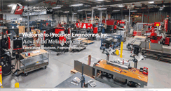 Desktop Screenshot of precisionengineering.com